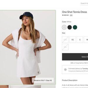 Vuori One Shot Tennis Dress